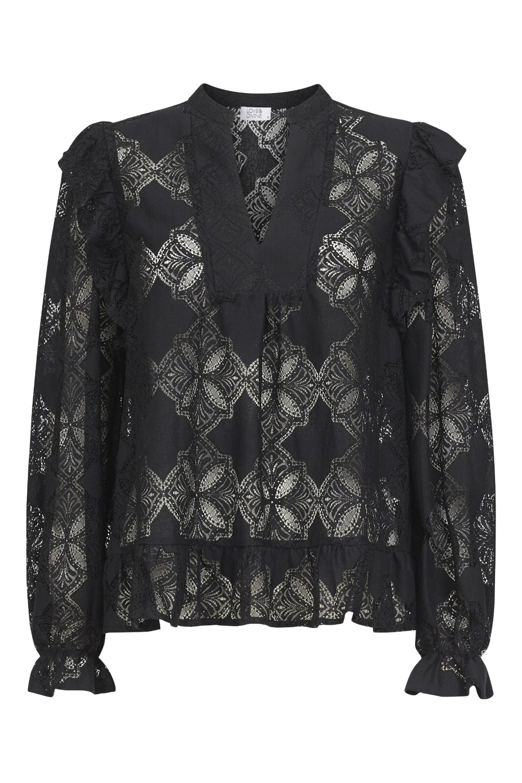 Love & Divine Love1234 18079 16 black lace