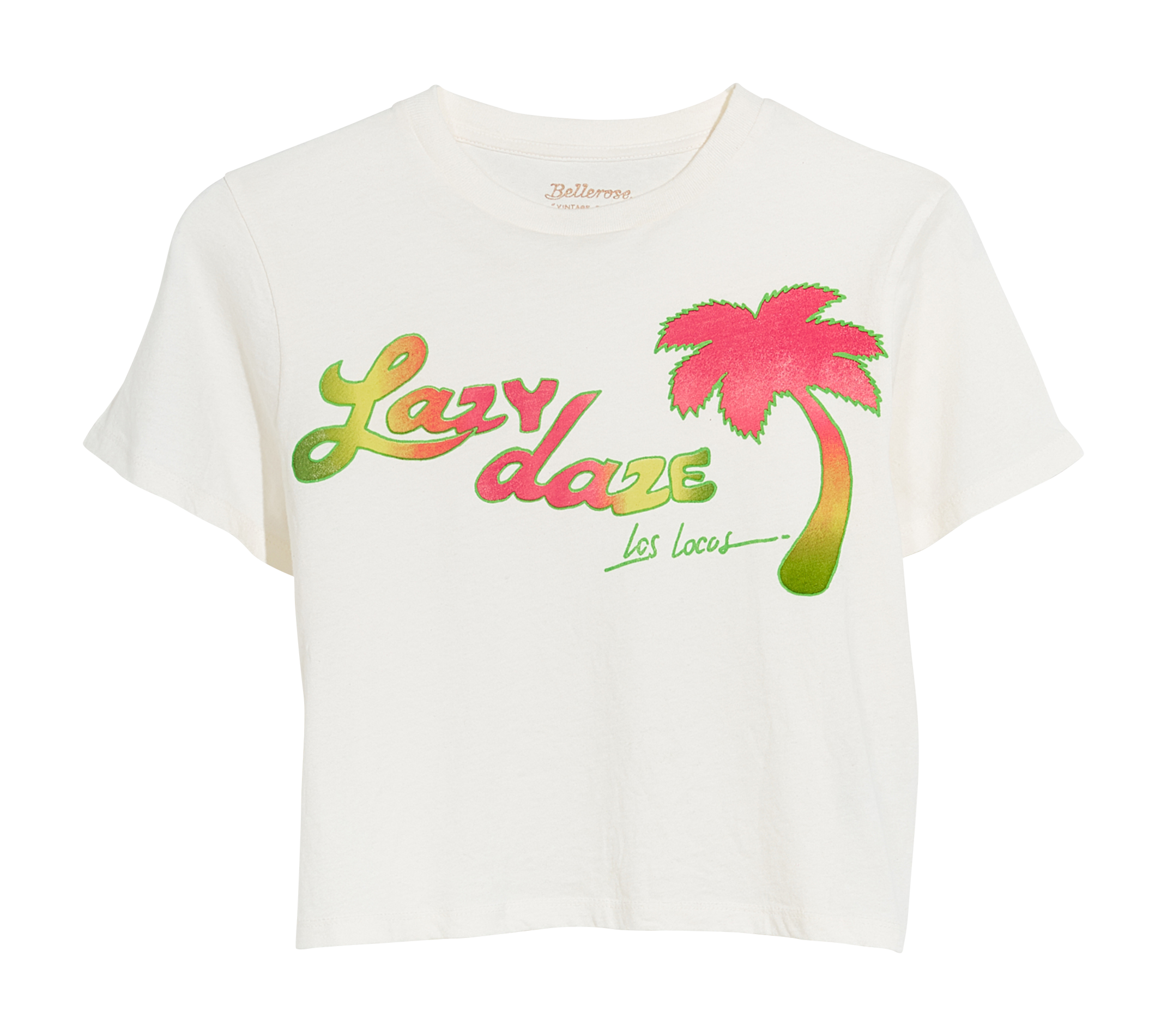 ARGI - Tee-shirt col rond en coton | Blanc