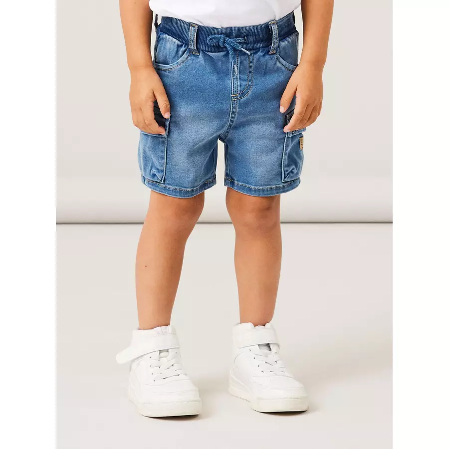 name it Jeansshorts Nmmben Medium Blue Denim