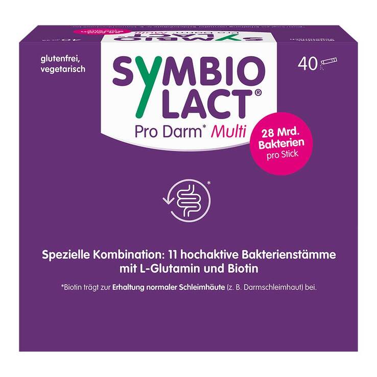 Symbiolact Pro Darm Multi Pulver Sticks, 40X6 g
