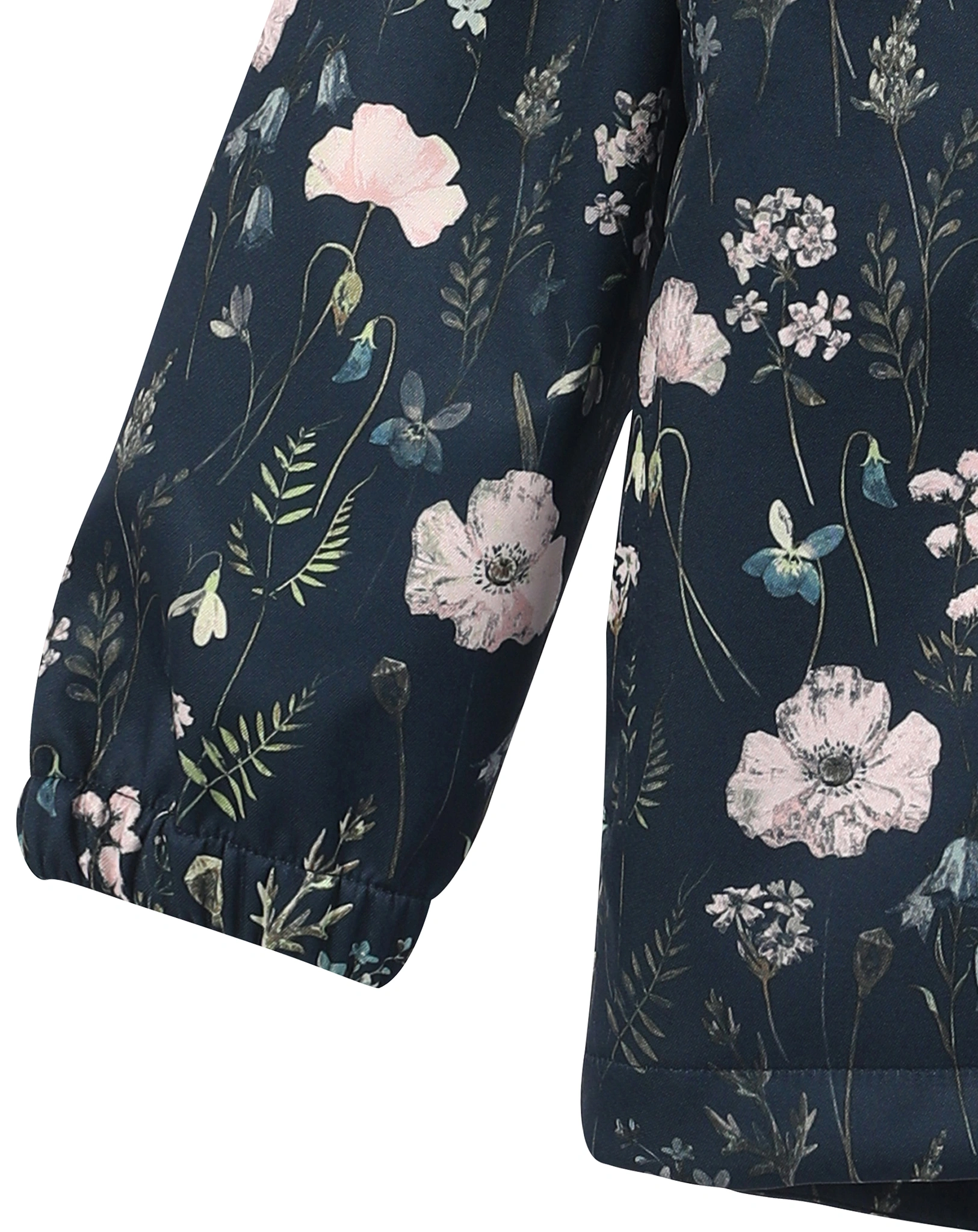 Softshelljacke FLOWERS MEADOW in blue nights