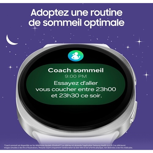 Montre connectée Samsung Galaxy Watch8 40mm 4G - Graphite