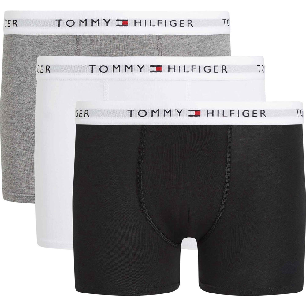 Køb Tommy Hilfiger White/Gry Htr/Black 3 Pack Trunk