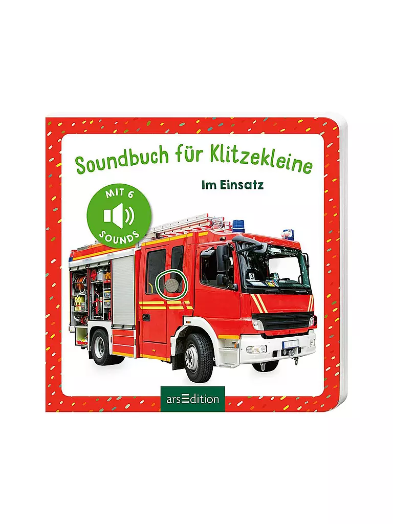 ARS EDITION VERLAG Soundbuch für Klitzekleine - Im Einsatz keine Farbe