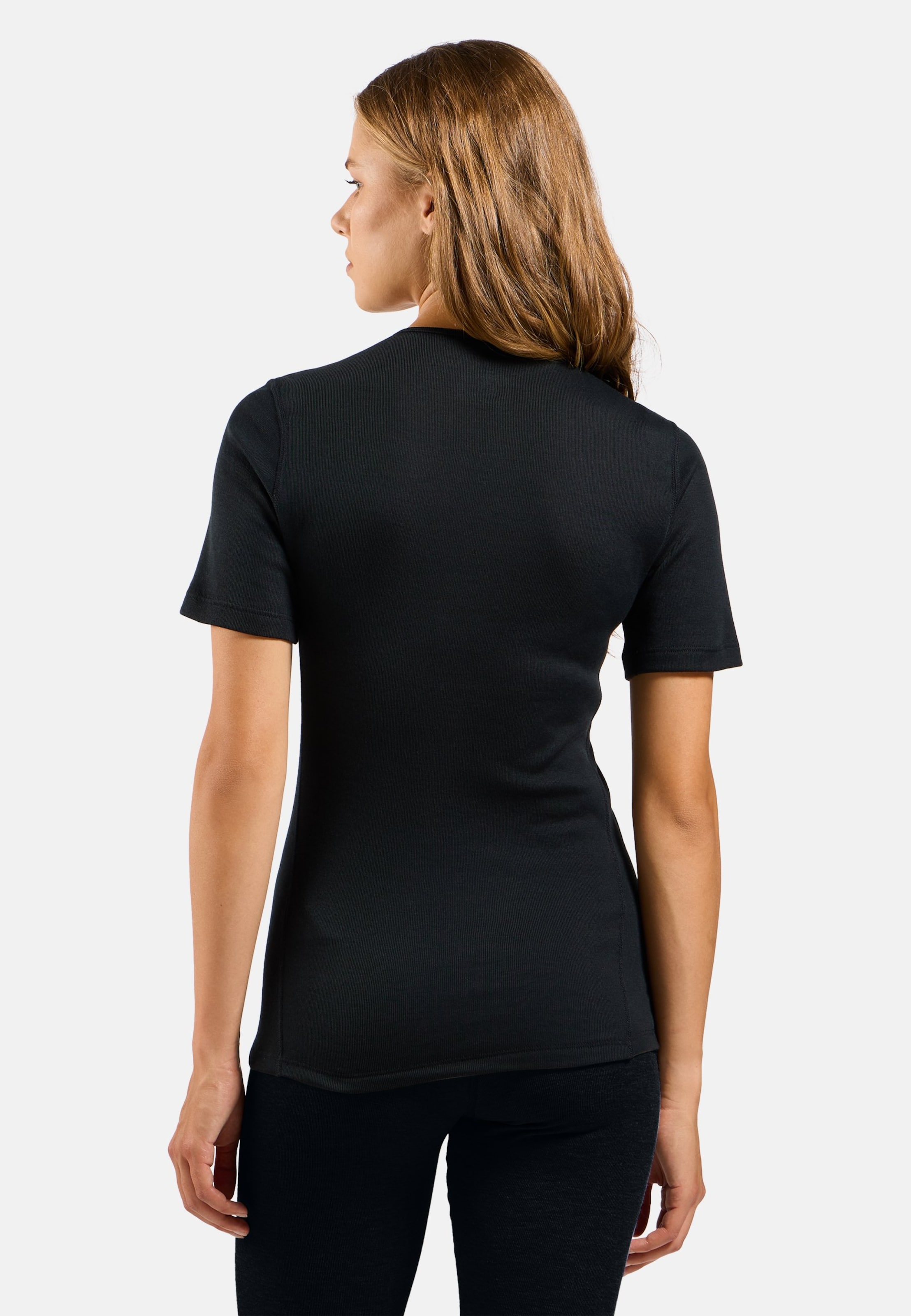 Active Warm Base Layer T-shirt in black