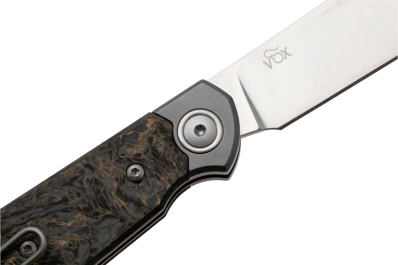 MKM Jacques JQ-TDMGD, Satin CPM MagnaCut, Dark Matter Gold Carbon Fiber zakmes, Jesper Voxnaes design