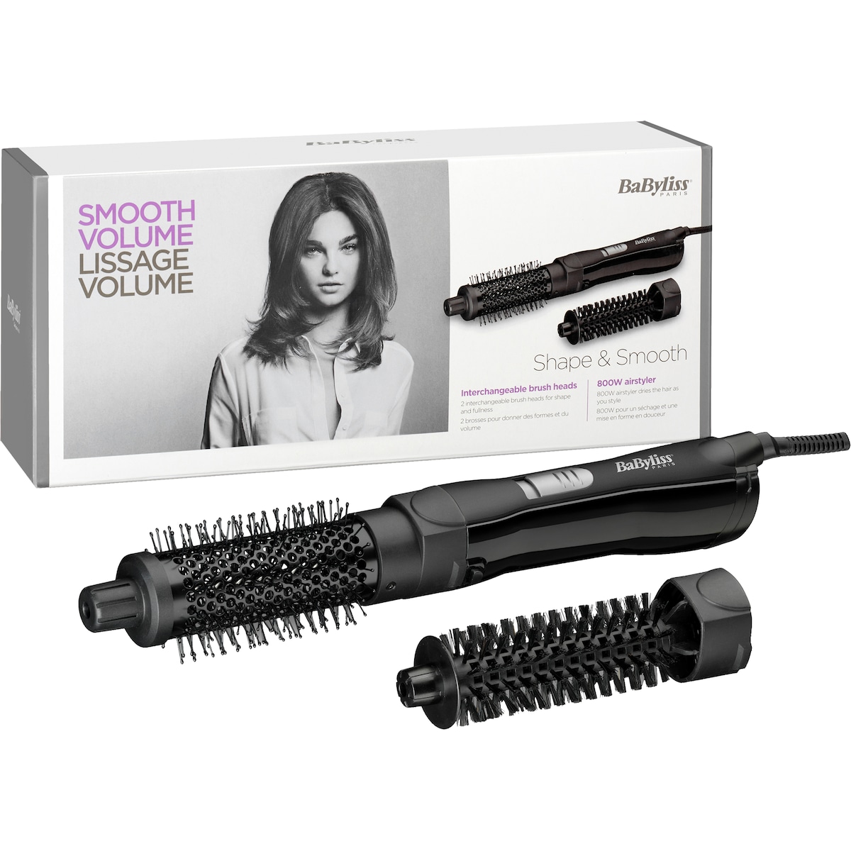 BaByliss varmluftsbørste BAAS82E
