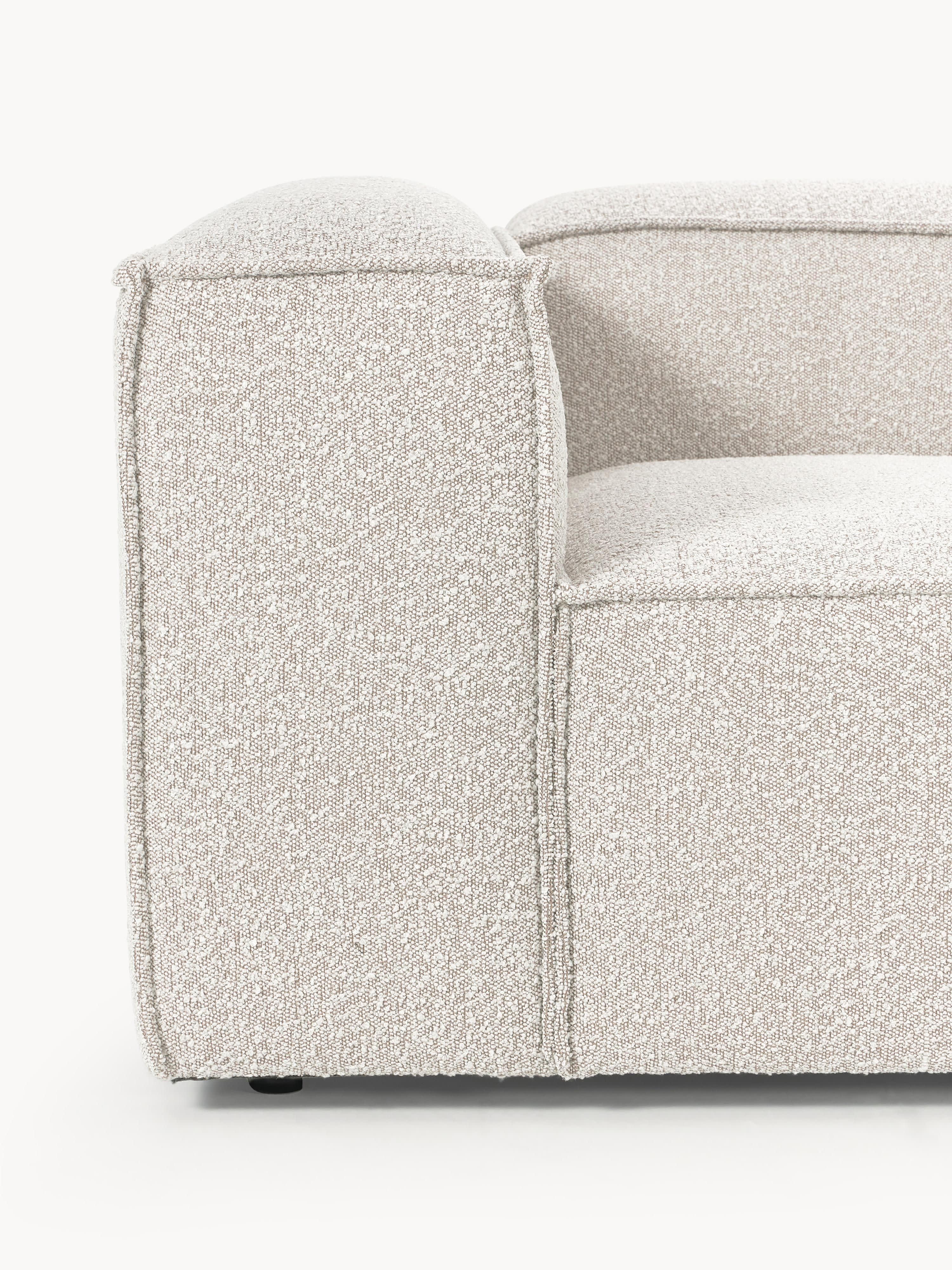 Modulaire bank Lennon (3-zits) uit bouclé