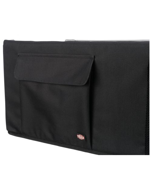 Trixie Autostoel Dubbel - Hondenautoaccessoire - 80x28x39 cm Zwart Grijs