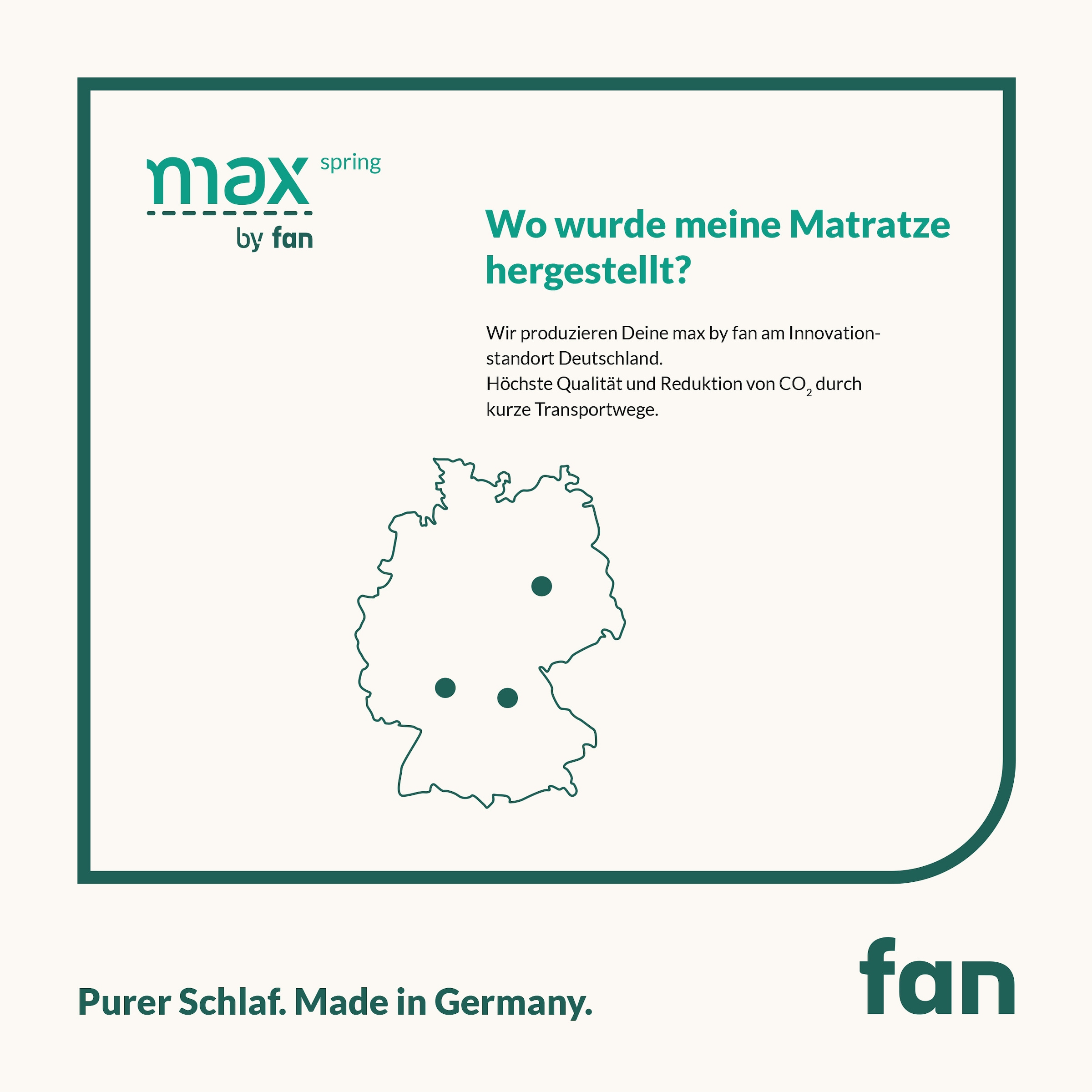 fan Taschenfederkernmatratze »max spring by fan, 90x200 cm, 140x200 & weitere Grössen« 18 cm hoch 360 Federn 1-tlg., 1 Stk. tlg. 5 Liegezonen, atmungsaktiv, ergonomisch, belastbar bis 140 kg