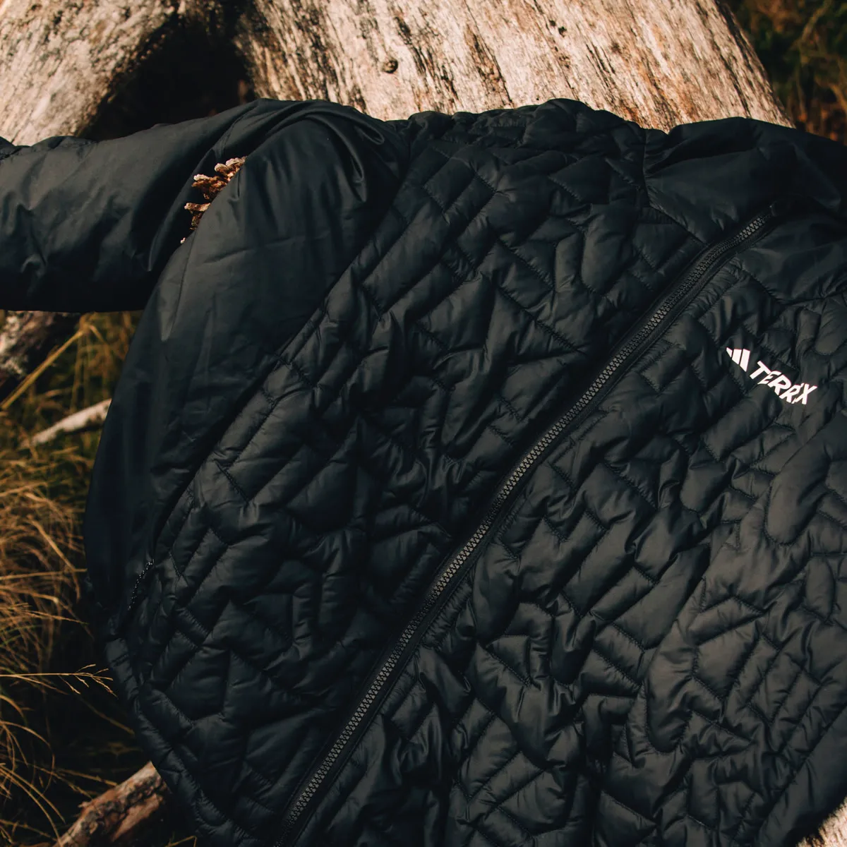 Adidas Terrex Xperior PrimaLoft Loose Fill Insulated Hooded Black