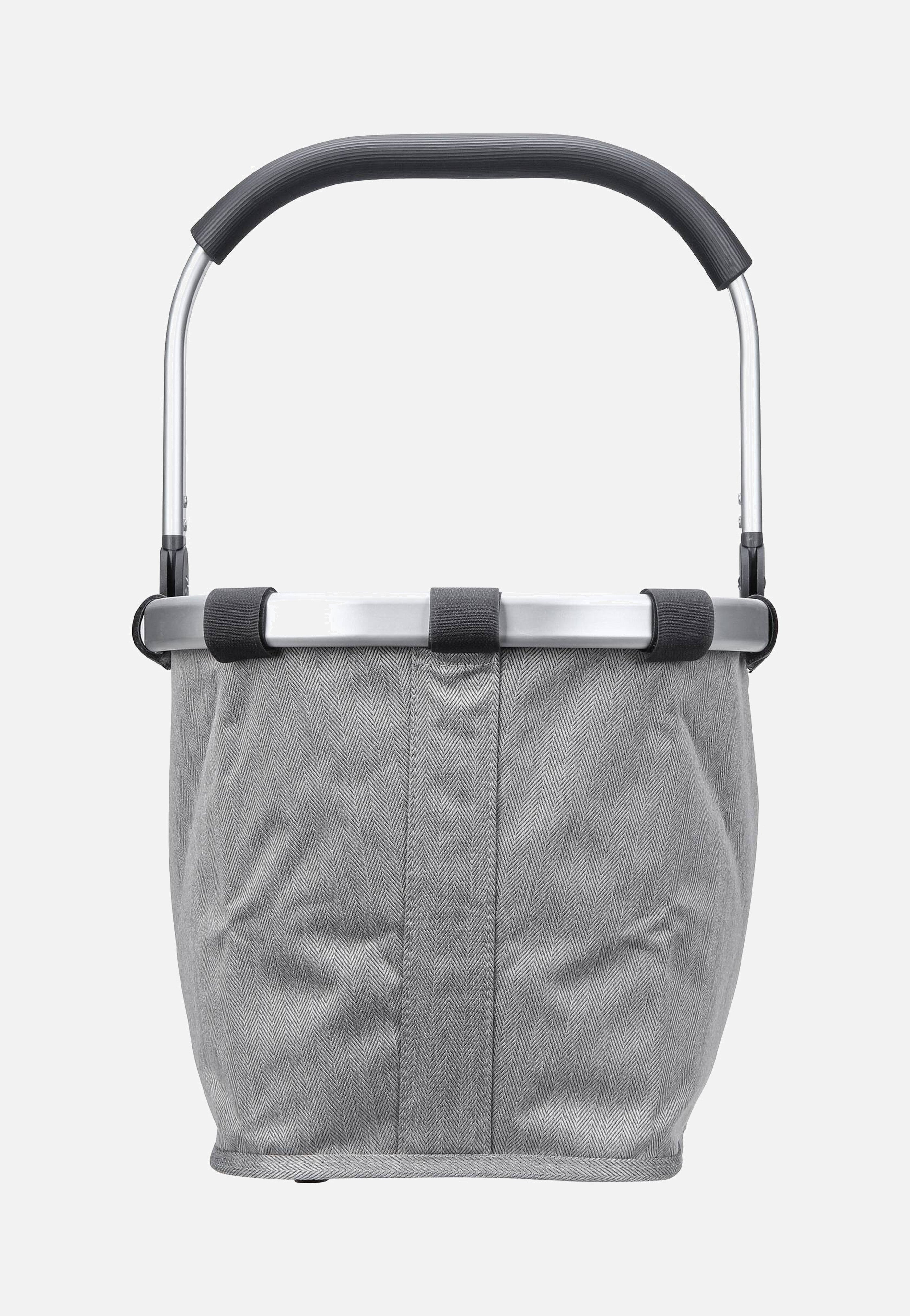 carrybag Herringbone Grey - Einkaufskorb