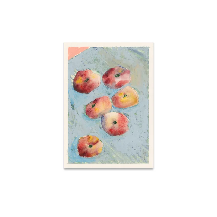Paper Collective - Peaches Poster, 30 x 40 cm