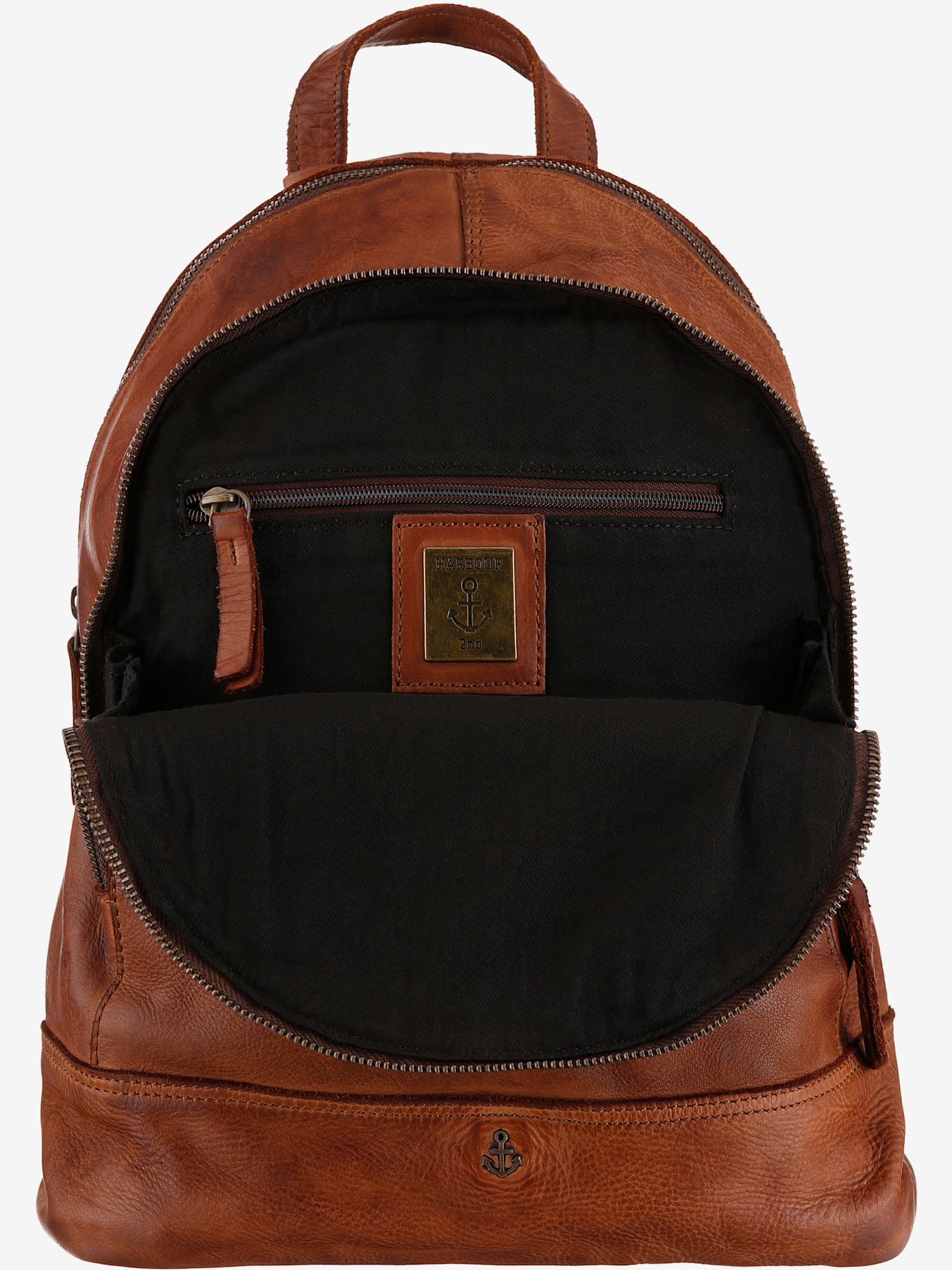 Sac à dos citadin en cuir délavé