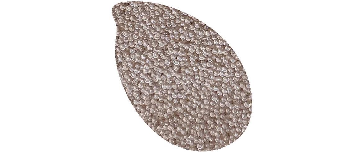Glasperlen 500 g HellbraunGlasperlen