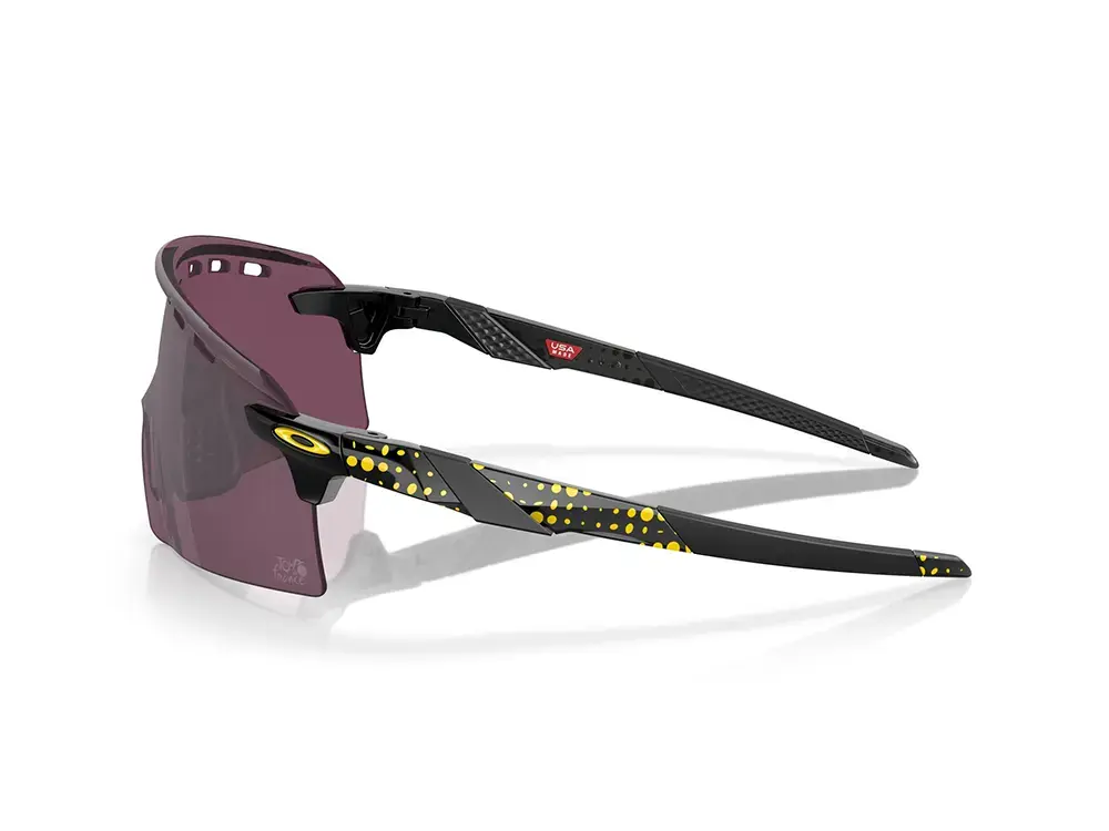 Oakley Encoder Strike Vented TdF Sport Zonnebril Prizm Road Black Lens Zwart
