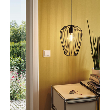 Eglo hanglamp Newtown zwart Ø27,5 cm