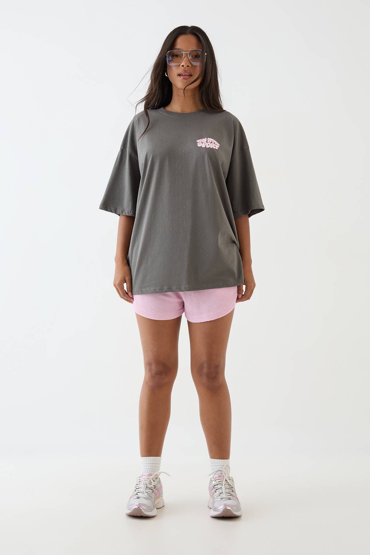 T-shirt Oversize À Imprimé Bulles Sport Dsgn Studio