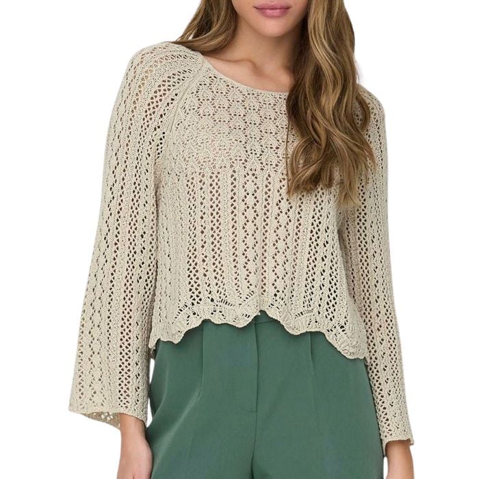 Only Nola Life 3/4 Knit Trui Dames