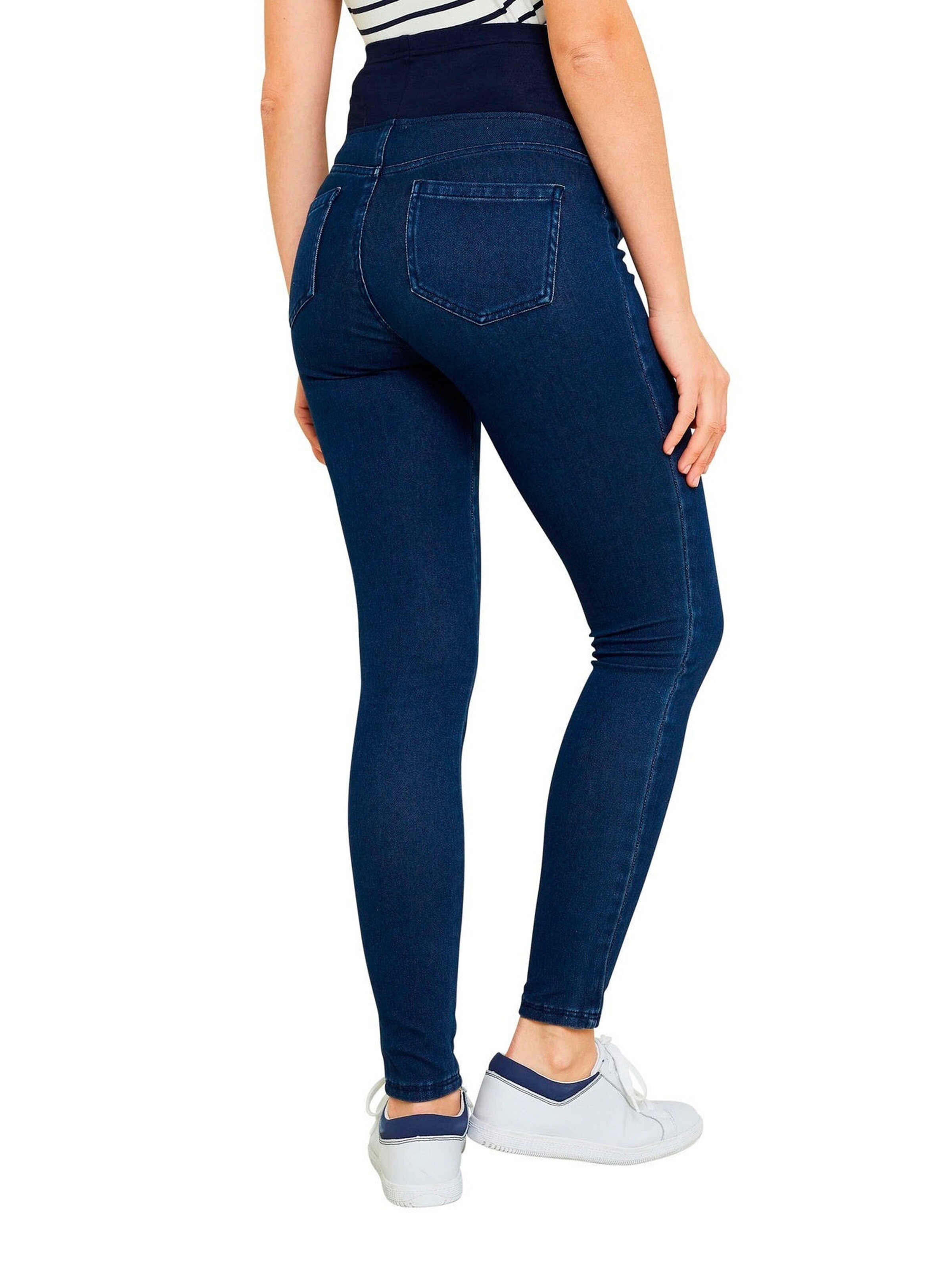 Vertbaudet Nahtlose Umstands-Jeggings dark blue