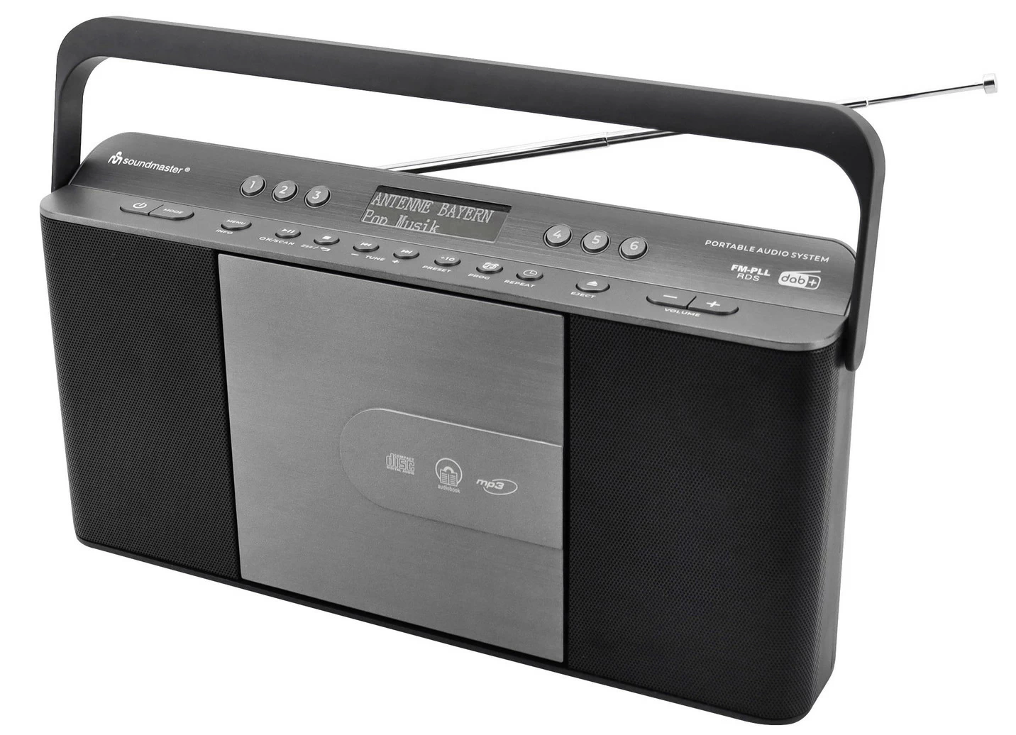 Soundmaster CD-Kofferradio RCD1870SW