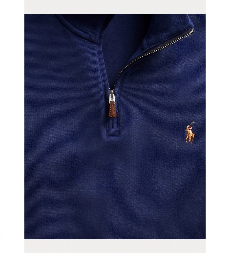 Suéter Ralph Lauren Estate-Rib Azul Marinho