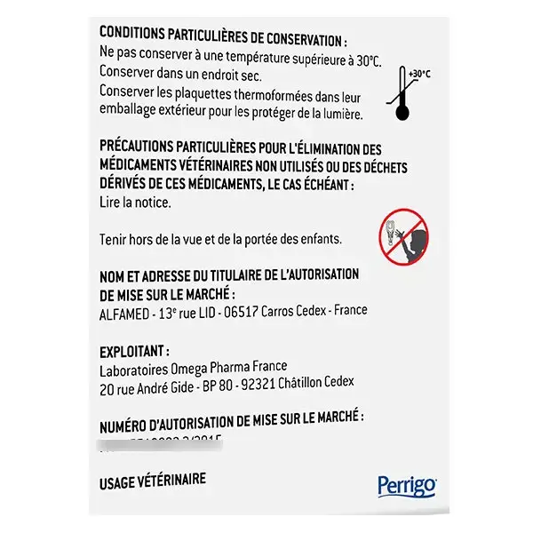 Clement Thekan - Tratamento contra pulgas e carrapatos para cães de 20 a 40 kg, 4 pipetas.