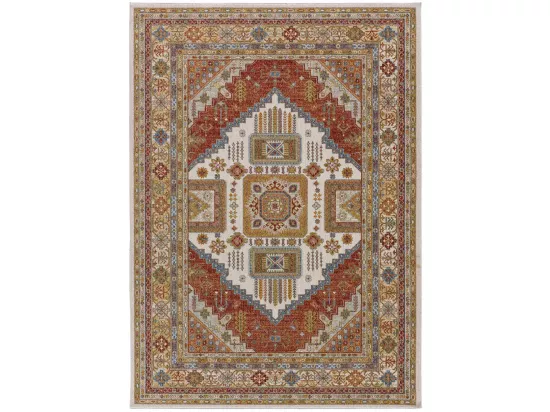 Tapis intérieur - vintage - rouille - 160 x 230 cm - ANTHEA