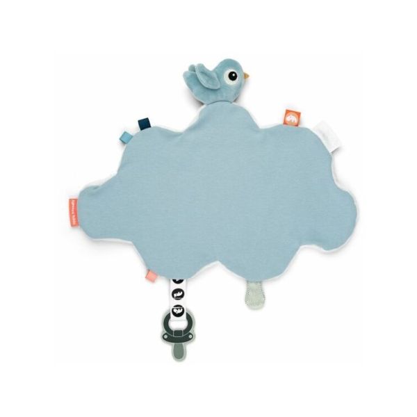 Done By Deer Happy Clouds Speendoekje - Blue
