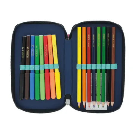 Herlitz Doppel Etui Unicorn, 23-teilig