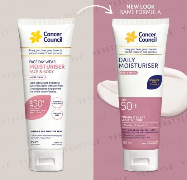 Kankerraad - Dagelijkse vochtinbrengende crème Matte SPF 50+