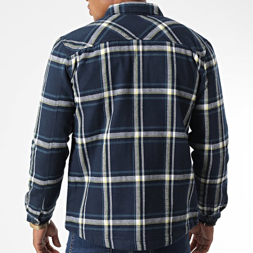Surchemise A Carreaux Hesperus Bleu Marine