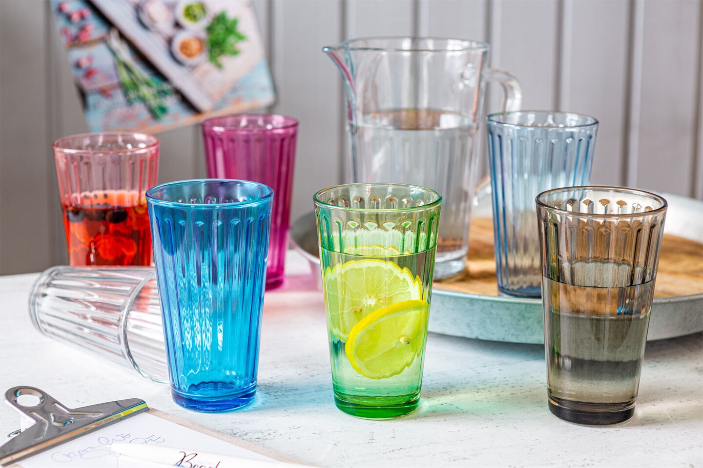 Ritzenhoff & Breker Longdrinkglas LAWE blau