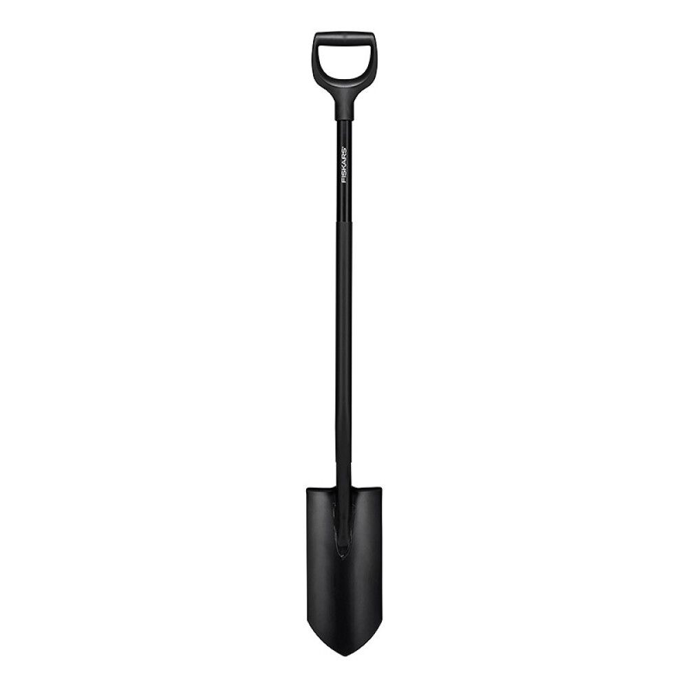 SPADE FISKARS ERGONOMICPRO 130,7CM SVART