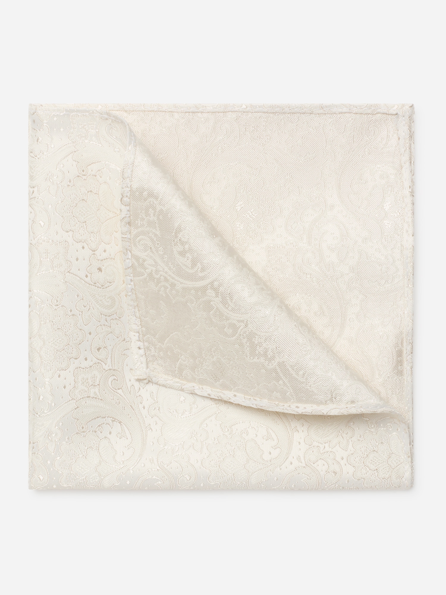 MONTI Einstecktuch »TITIAN« Paisley-Muster, Hochwertig verarbeitetes Einstecktuch handrolliert