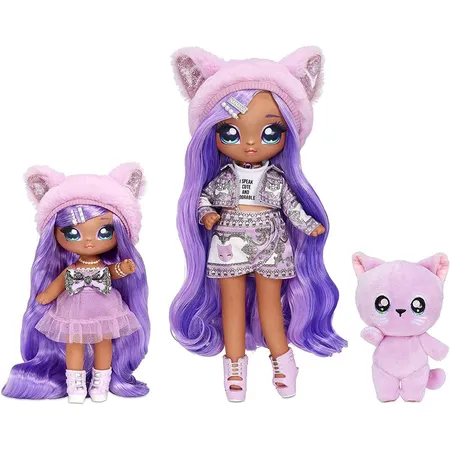 MGA Entertainment Na! Na! Na! Surprise Family - Lavender Kitty Family