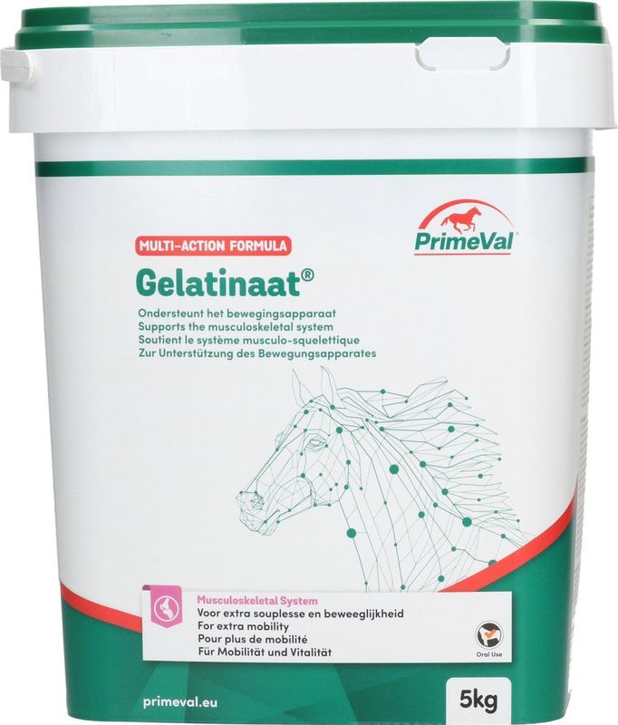 Primeval Gelatinaat Paard - Supplement - Gewrichten - Spieren - 2 kg