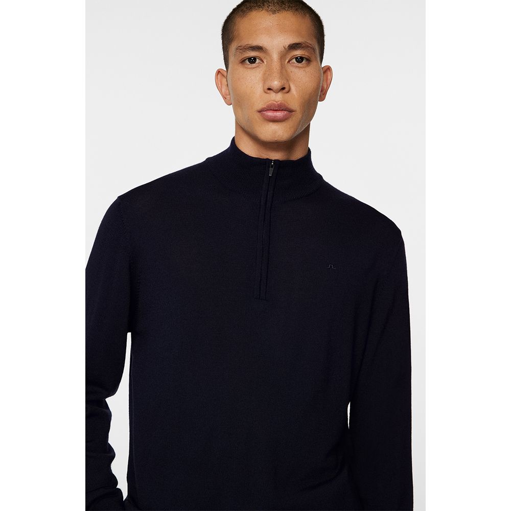 Kiyan Quarter Zip Genser Herre Navy