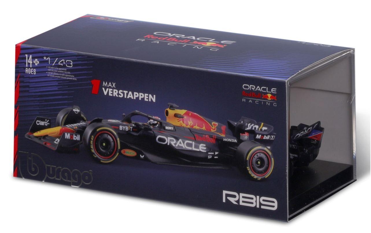 Red Bull Racing F1 RB19 Verstappen 2023 1:43Sammlermodell im Massstab 1:43