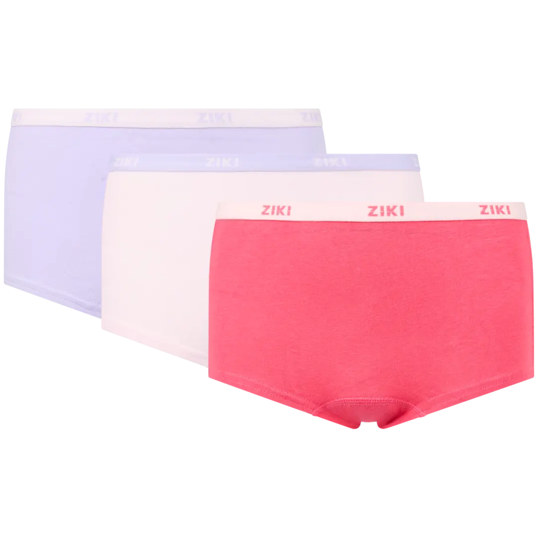 Ziki boxershorts Maat 134/140 | 3 stuks | diverse kleuren