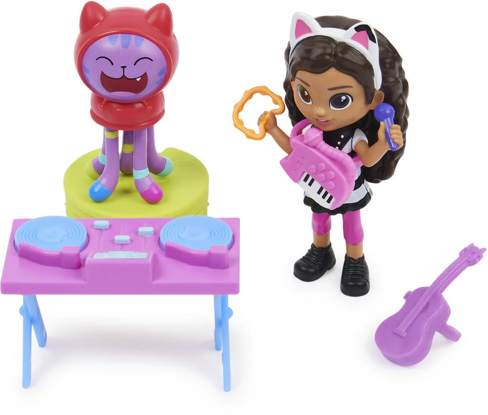 GABBY ET LA MAISON MAGIQUE - PACK 2 FIGURINES ET ACCESSOIRES KARAOKE