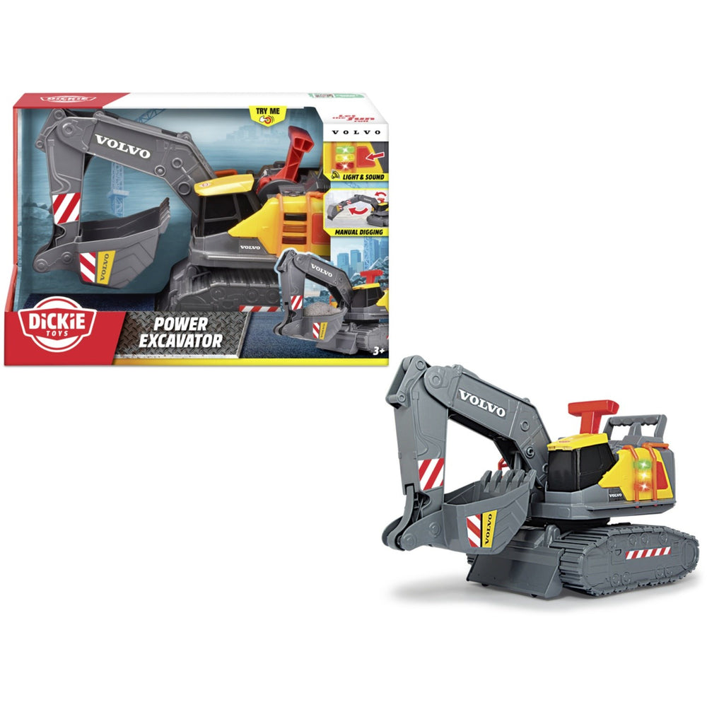 Køb Dickie Toys Volvo Power Excavator