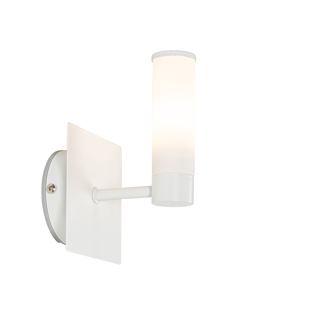 Moderne badkamerwandlamp, wit, IP44 - Bad
