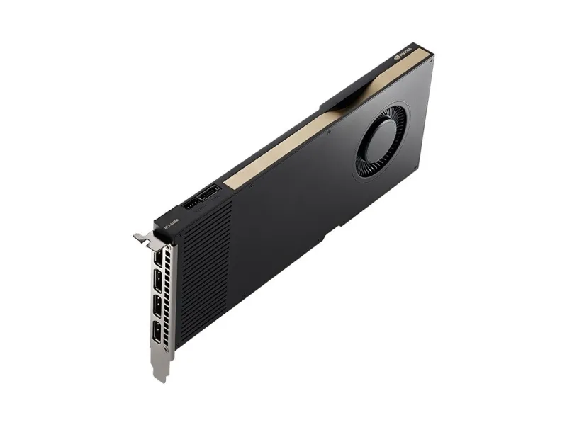 NVIDIA RTX A4000 - grafikkort - RTX A4000 - 16 GB GDDR6 - PCIe 4.0 x16 - 4 x DisplayPort