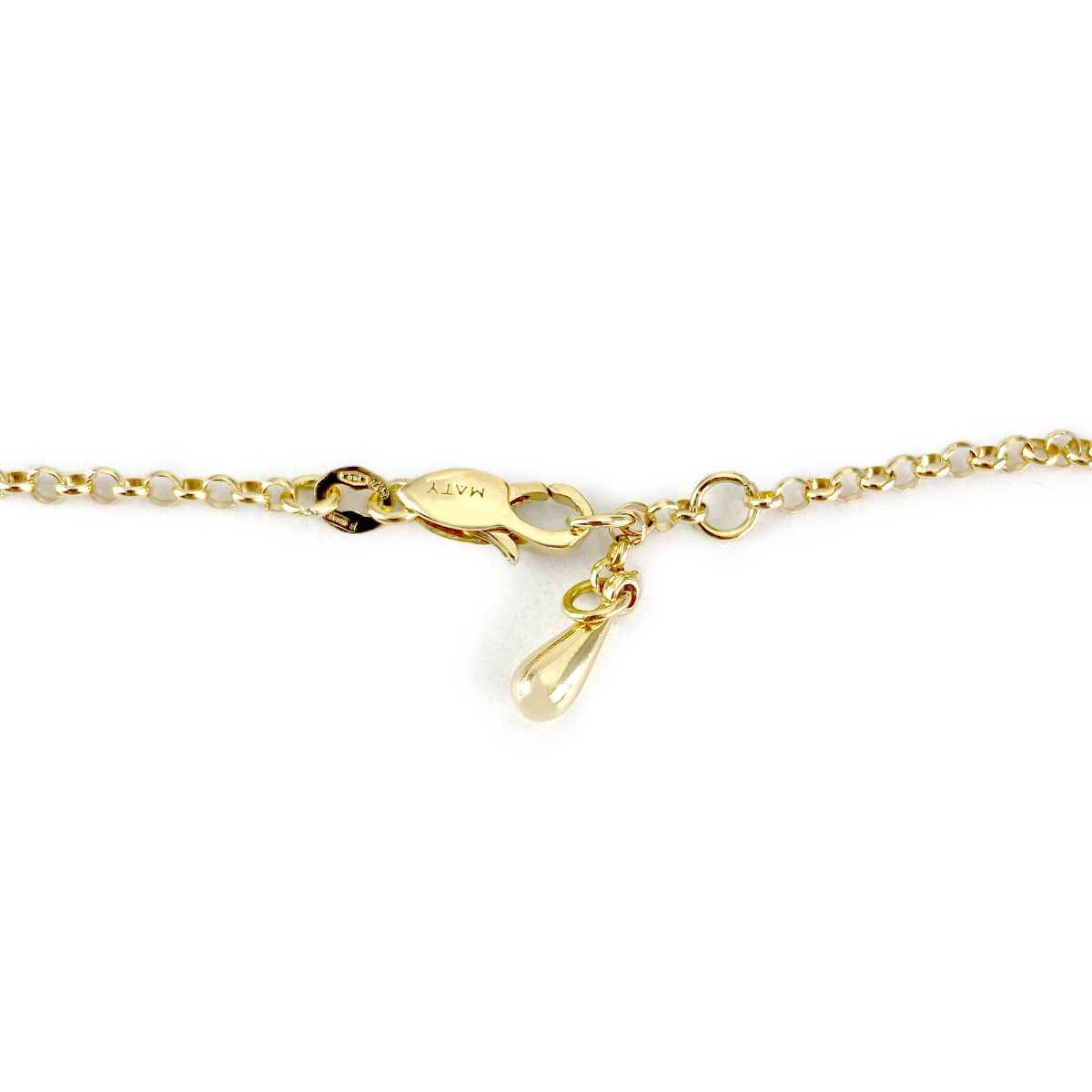 Collier d'occasion or 750 jaune 43.5 cm