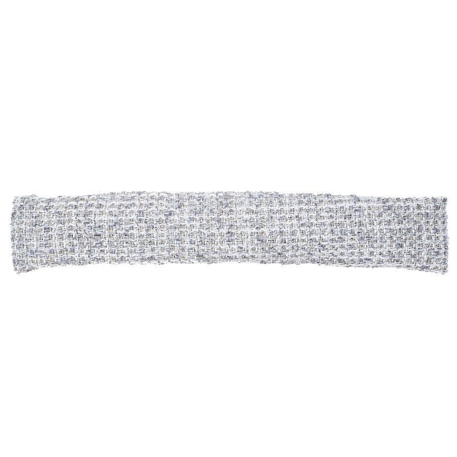 DARK Tweed Headband Steel Blue