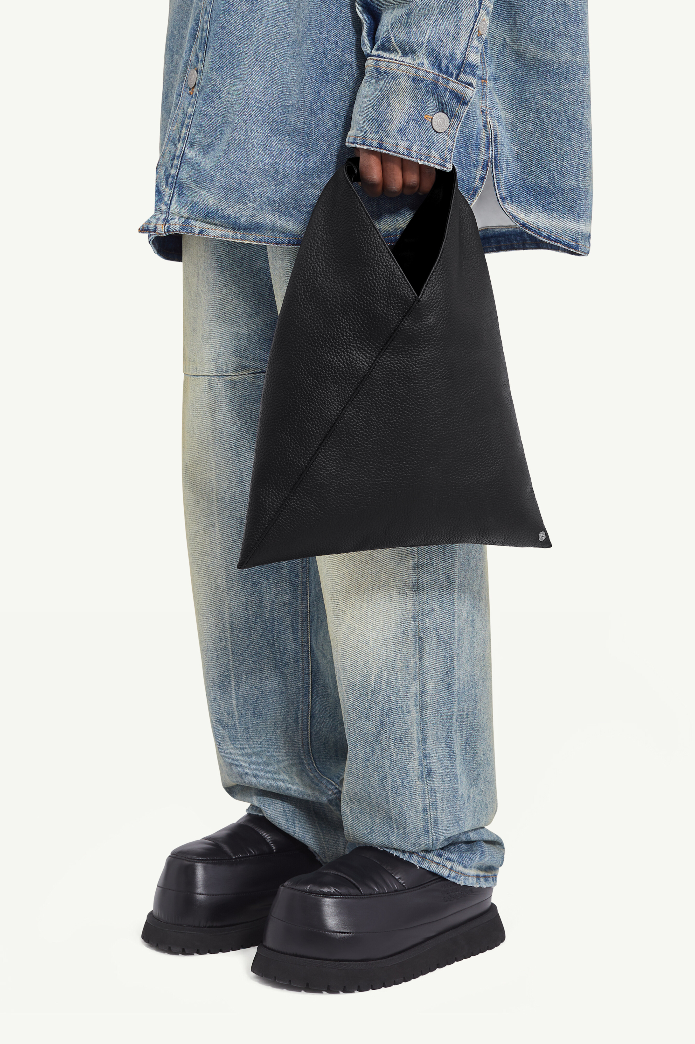Japanese bag classic small, Petit sac cuir