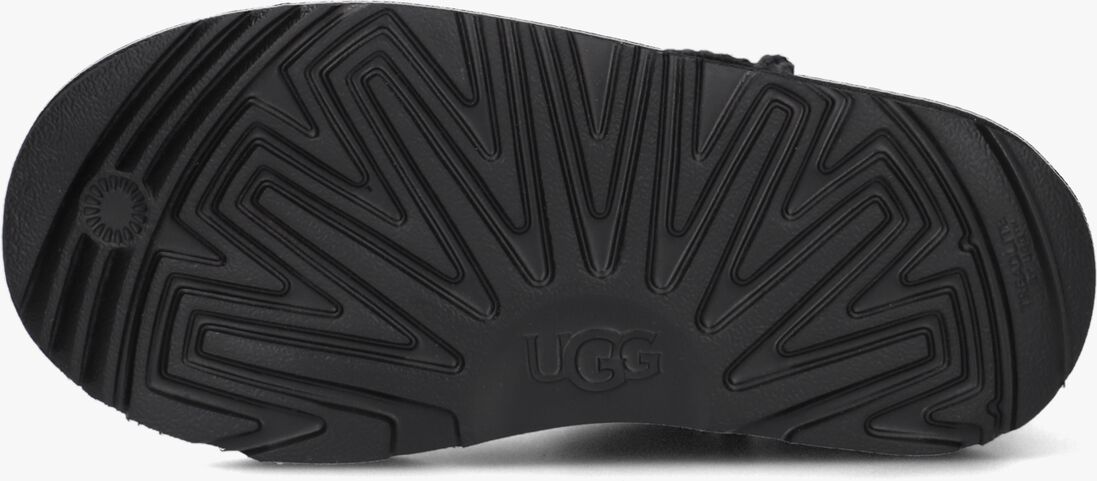 UGG zwarte ugg vachtlaarzen classic ultra mini kids