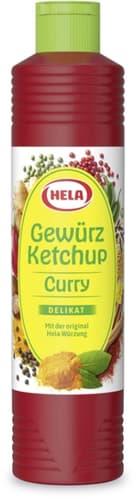 Hela Curry-Gewürzketchup delikat