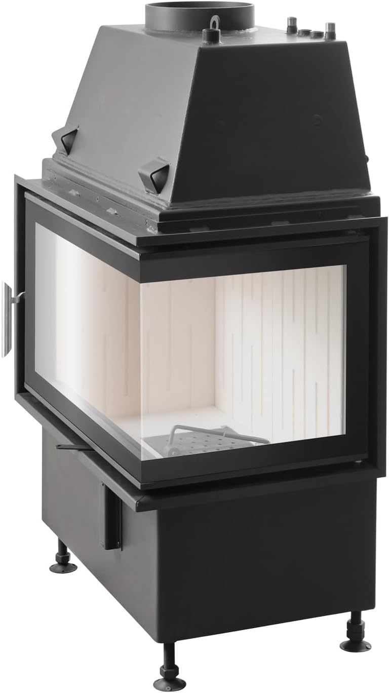 601624 Kamineinsatz wasserführend No2 Rechts 17 kW/A+